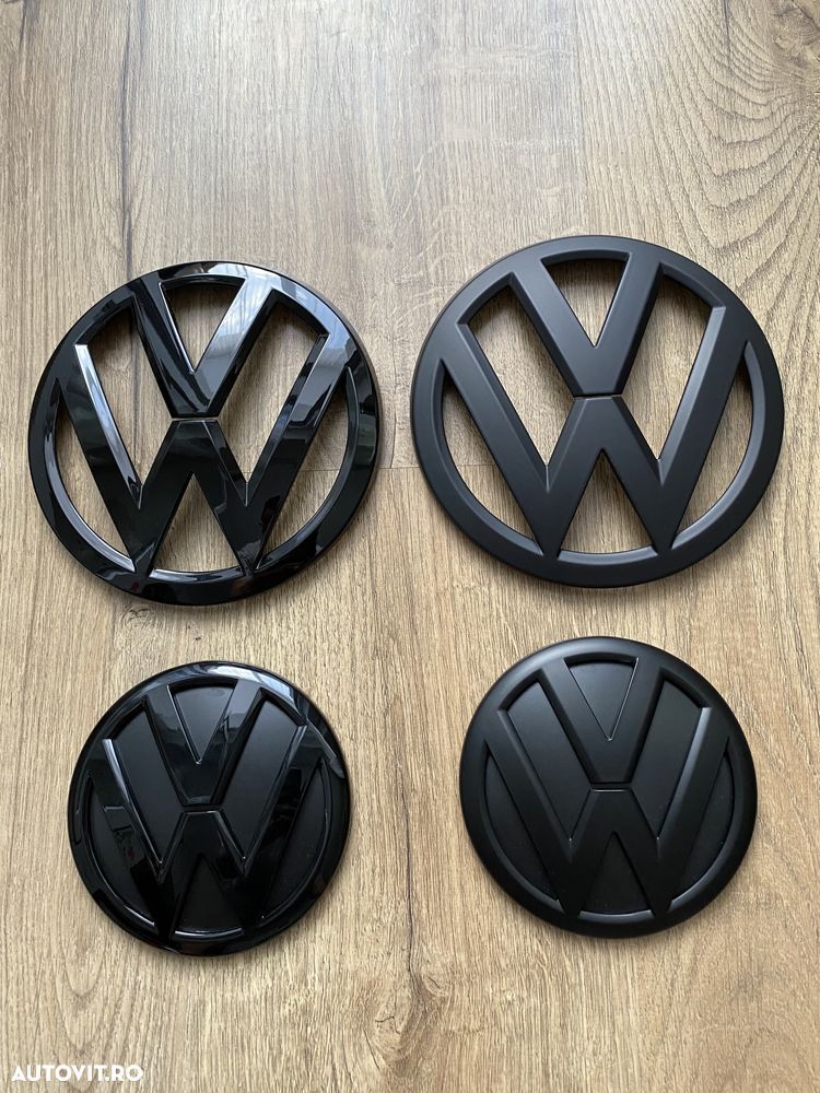 Embleme Emblema Semn Logo Grila Bara Fata Haion Portbagaj Vw T5 T6 - 3