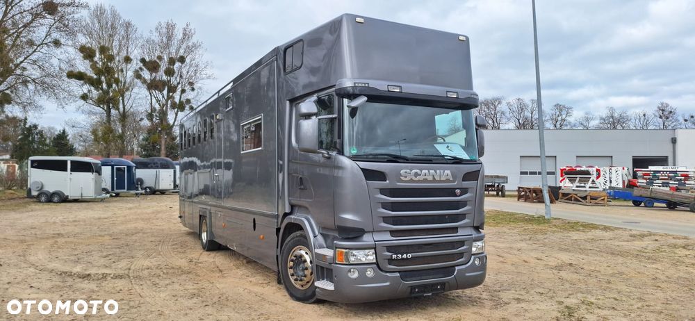 Scania Koniowóz 7-koni + living - 2