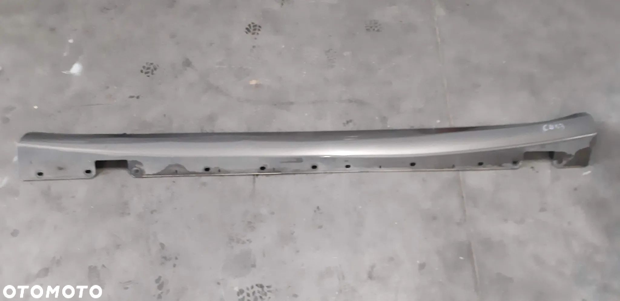 Listwa progowa lewa C963 A2196900140 Mercedes CLS W219 3.5 CGi 2005r - 1
