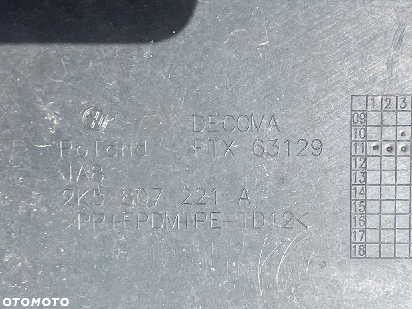 ZDERZAK PRZOD PRZÓD PRZEDNI VW VOLKSWAGEN CADDY 10-15 2K5807221A - 7