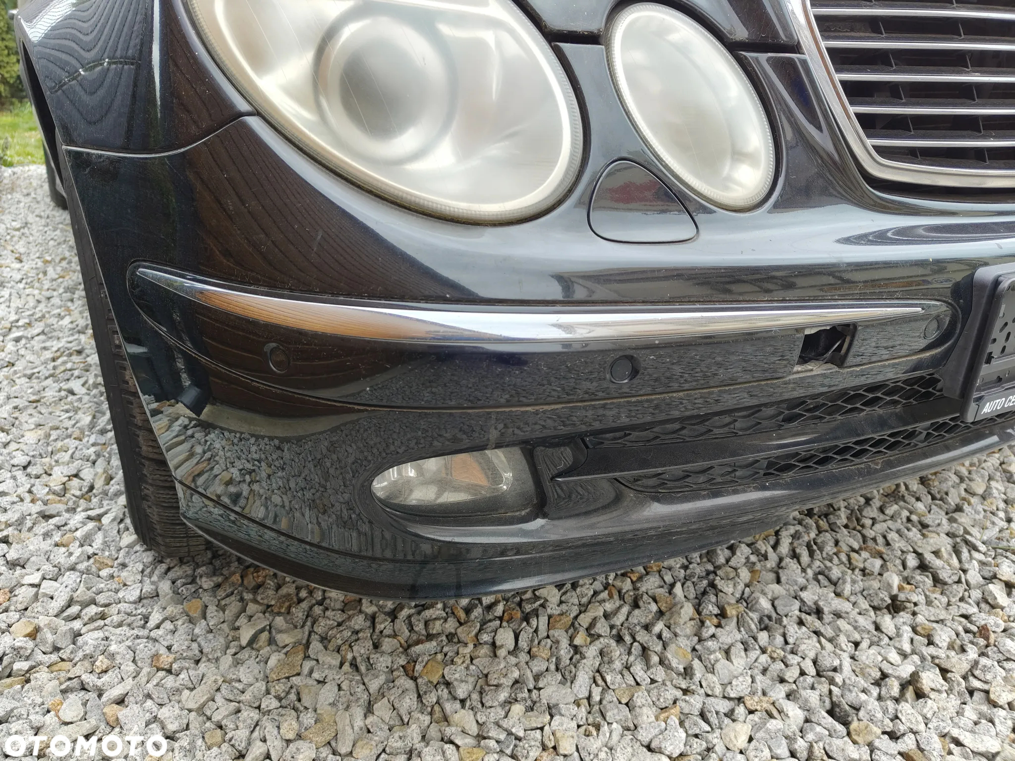 MERCEDES W211 ZDERZAK Przedni Przód xenon pdc avantgarde 197 - 2