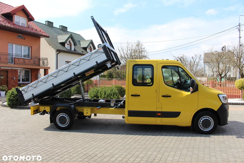 Renault MASTER / MOVANO / BRYGADÓWKA / DOKA / WYWROTKA / 6 OSÓB / POLSKI SALON / NISKI PRZEBIEG / - 4