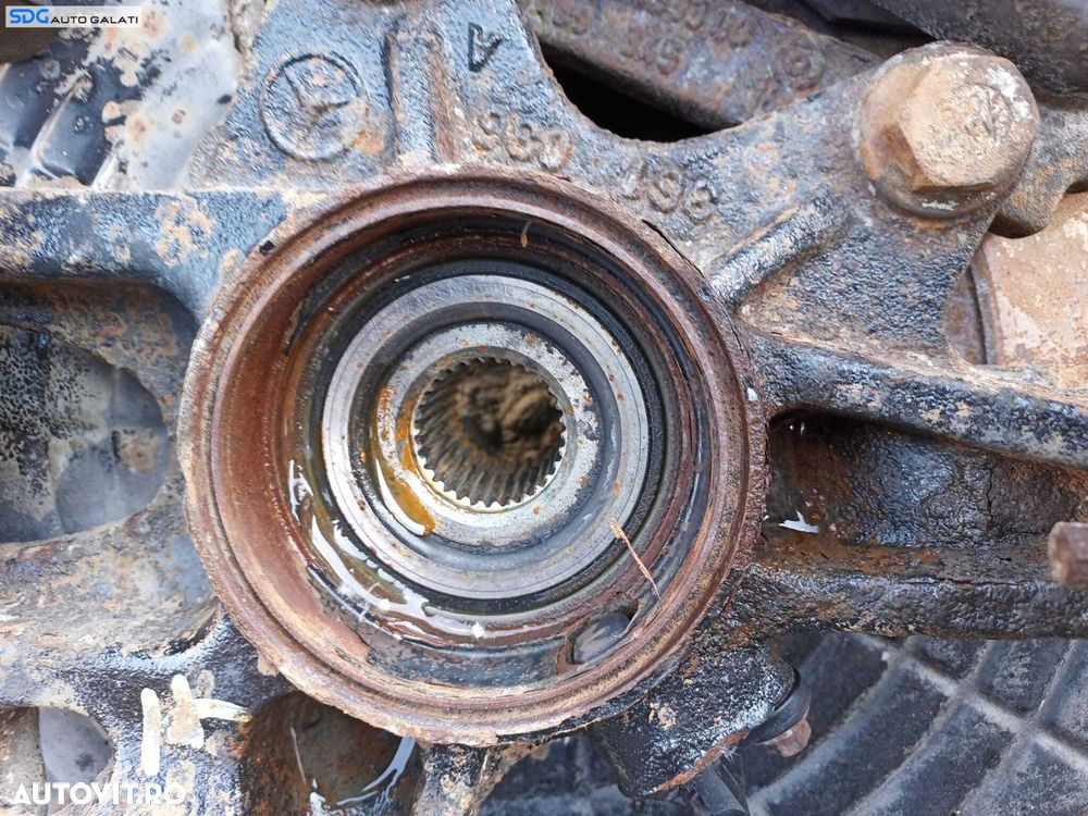 Fuzeta Butuc cu Rulment si Senzor ABS Dreapta Fata Mercedes ML W163 1997 - 2005 [X3577] - 4