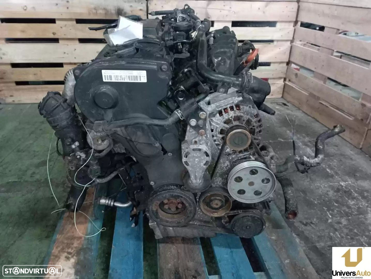 MOTOR COMPLETO AUDI A4 2004 -BWE - 4