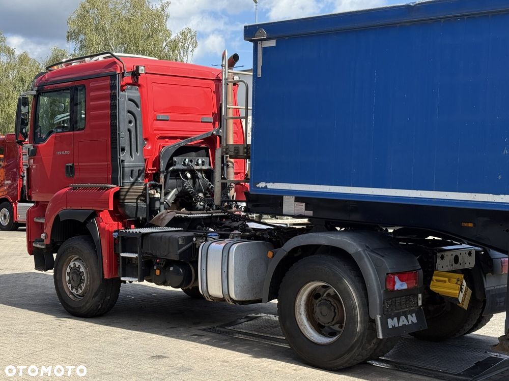 MAN TGS 18.510 4x4 BL EURO6 CIĄGNIK SIODŁOWY Z HYDRAULIKĄ WYWROTU - 6