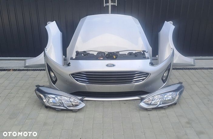 ford fiesta mk8 17-21r przód maska błotnik zderzak pas lampy eu 6k moondust - 1