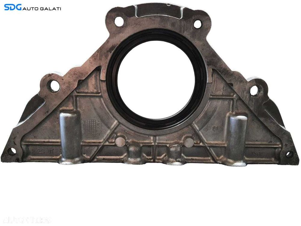 Capac Flansa Simering Vibrochen Arbore Cotit Mercedes ML W166 2.2 CDI 2011 - 2015 Cod A6510110108 [N3235] - 2