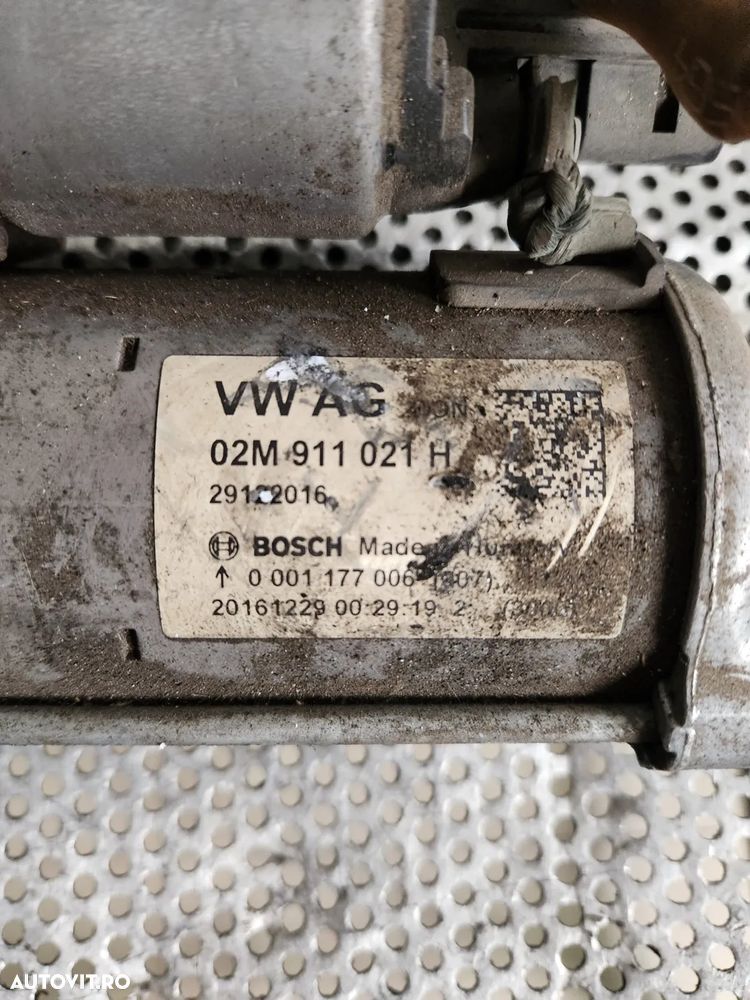 Electromotor Skoda Citigo Vw Up Seat Mii Motor 1.0 Benzina Cod 02MH Factura Si Garantie - Dezmembra - 5