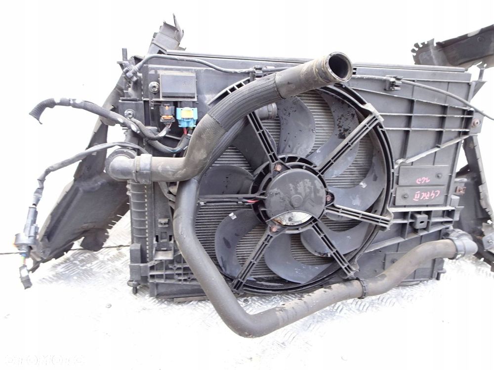 chłodnica wody + wentylator citroen c4 picasso ii 1.6 e-hdi - 7