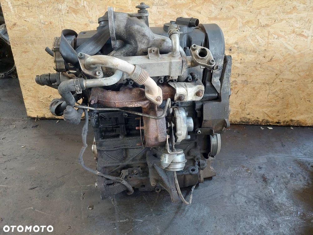 SILNIK POMPA WTRYSKI TURBO ALHAMBRA MK1 1.9 TDI AUY 03813073AC 038253019N - 4