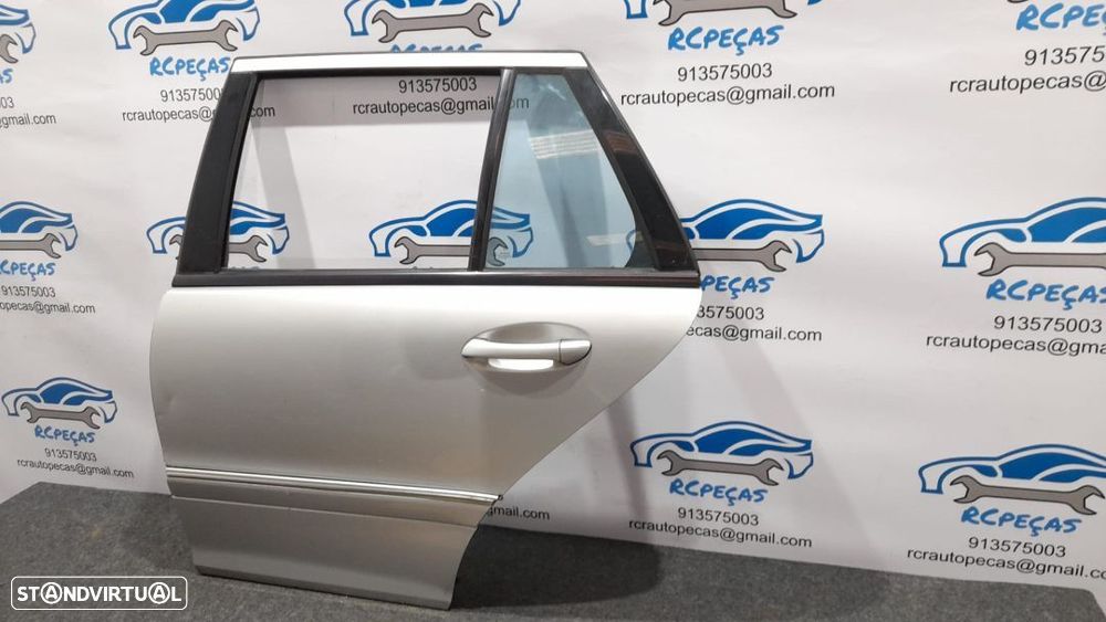 PORTA TRASEIRA TRÁS ESQUERDA MERCEDES BENZ CLASS C W203 STATION WAGON FECHO ELEVADOR MOTOR PUXADOR VIDRO - 4