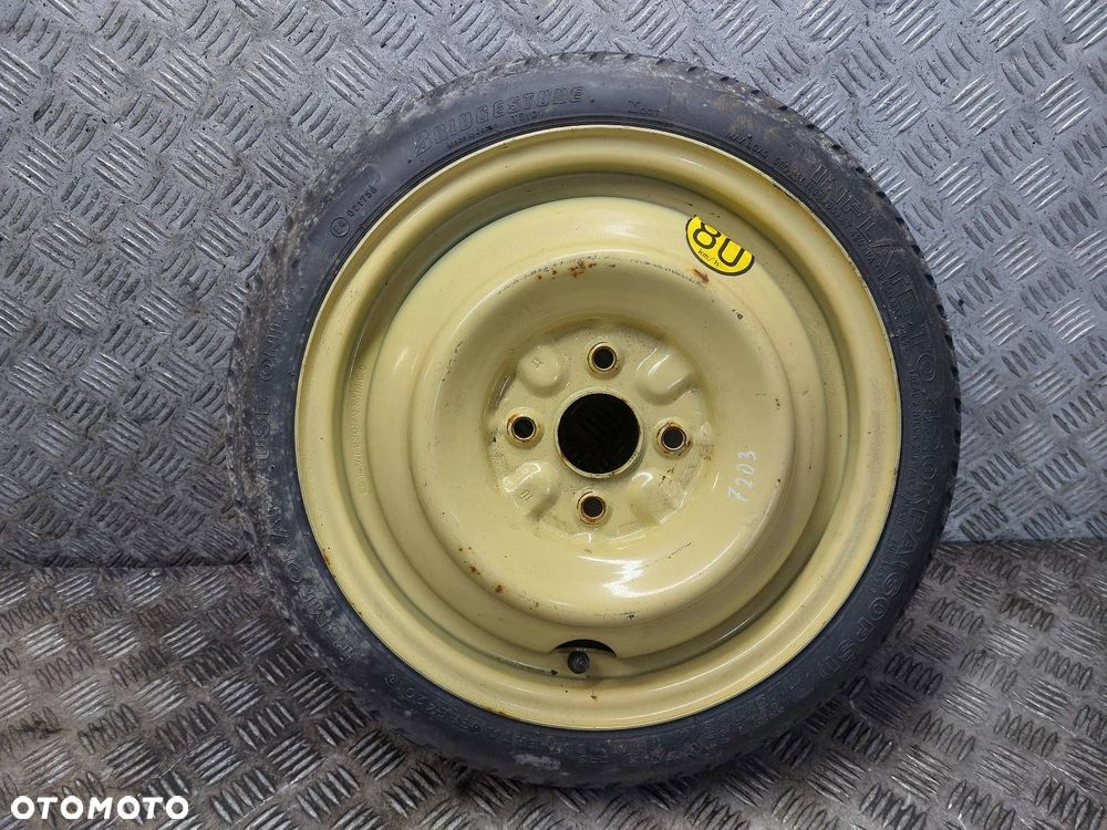 KOŁO DOJAZDOWE DOJAZDÓWKA 4x100 4Jx14 FI54,1 115/70R14 TOYOTA YARIS I - 1