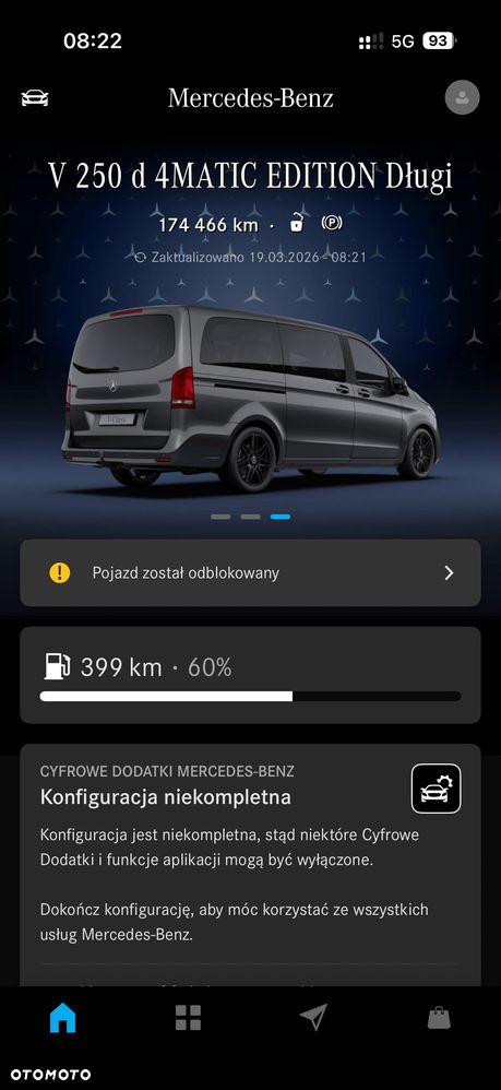 Mercedes-Benz Klasa V 250 d lang 4Matic 9G-TRONIC Edition 2021 - 4