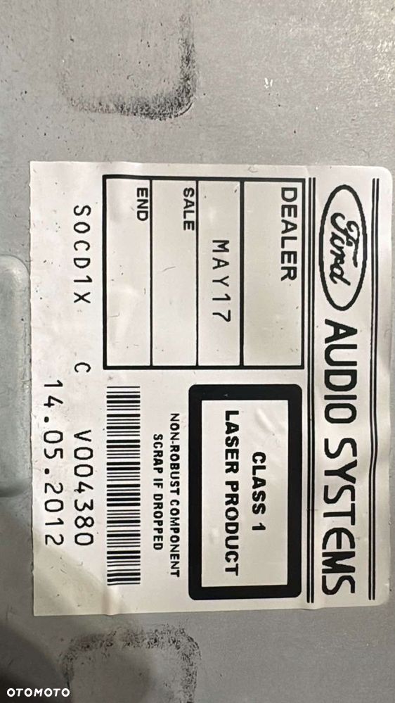 radio sony ford mondeo mk4 s-max mk1 lift 2012r - 2