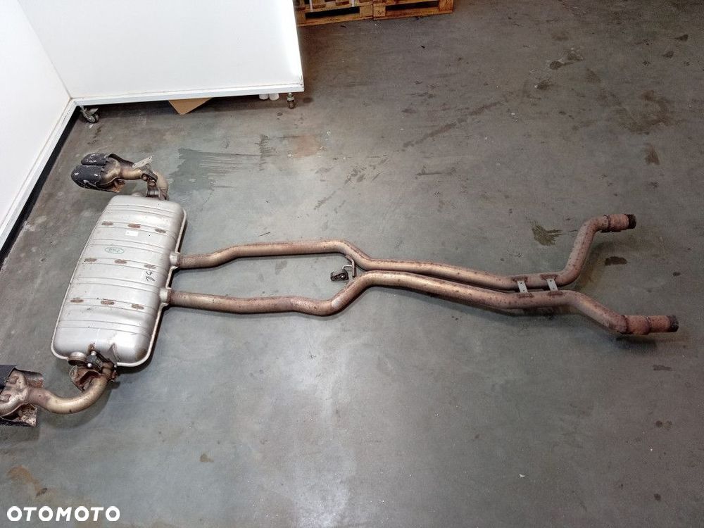 PORSCHE CAYENNE II 7P5 4.2D WYDECH TŁUMIK KOŃCOWY KPL 2059267510 - 2