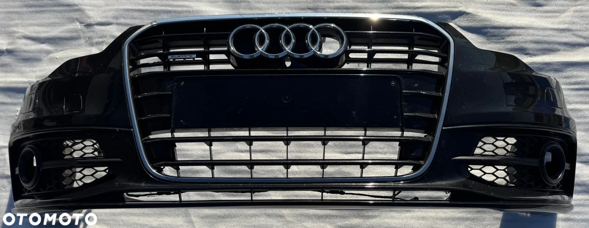 Audi A6 C7 4G S-line zderzak przód przedni LY8X - 1