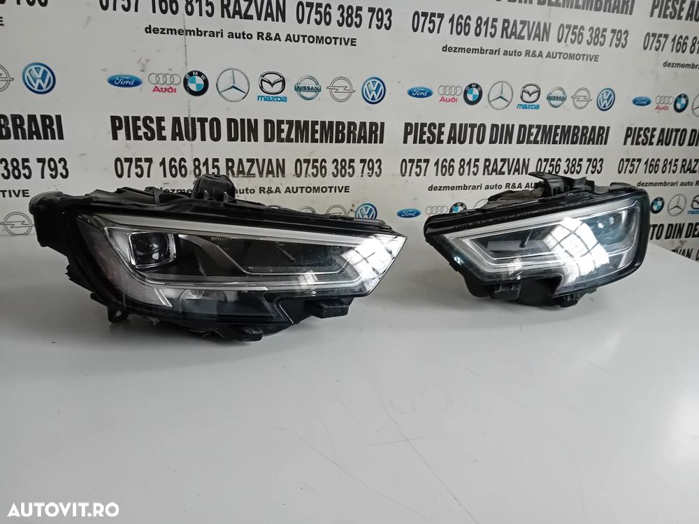 Far Faruri Complete Audi A3 8V Facelift 2016 2020 Full LED Stanga Dreapta Originale - 3