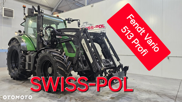 Fendt 513 Vario Profi Tur Quick Q5M Transport