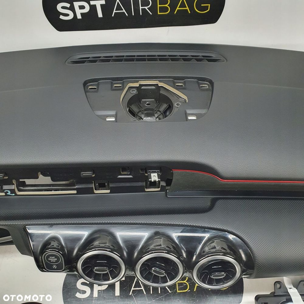 MERCEDES CLA W188 DESKA ROZDZIELCZA KONSOLA KOKPIT PULPIT PODUSZKI AIRBAG AIR BAG PASY KIT SET - 3