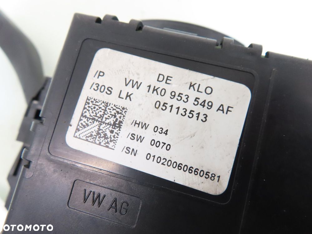 PRZEŁĄCZNIK ZESPOLONY SKODA OCTAVIA II 1K0953503CP 1K0953549AF 1K0953513A - 3
