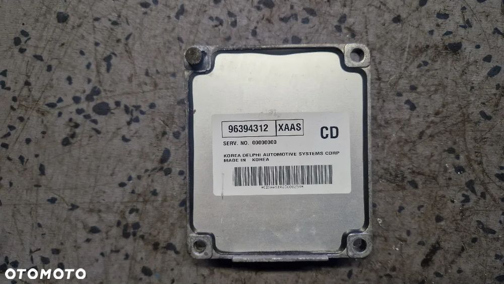 DAEWOO KALOS CHEVROLET AVEO 1,4 STEROWNIK SILNIKA 96394312 - 2