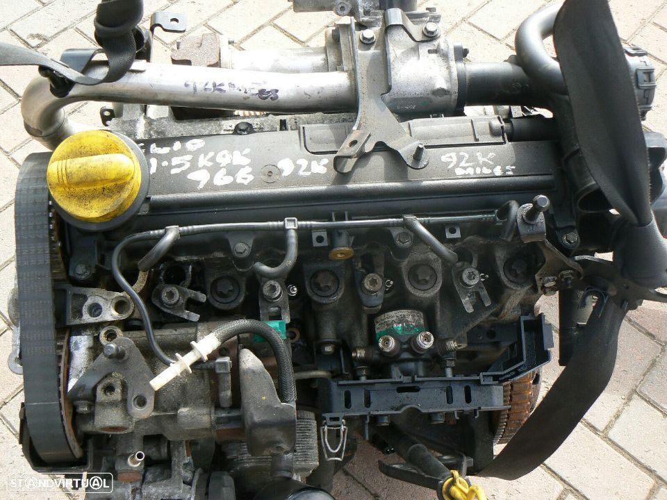 MOTOR RENAULT 1.5 DCI - REF:. K9K 766 - 1