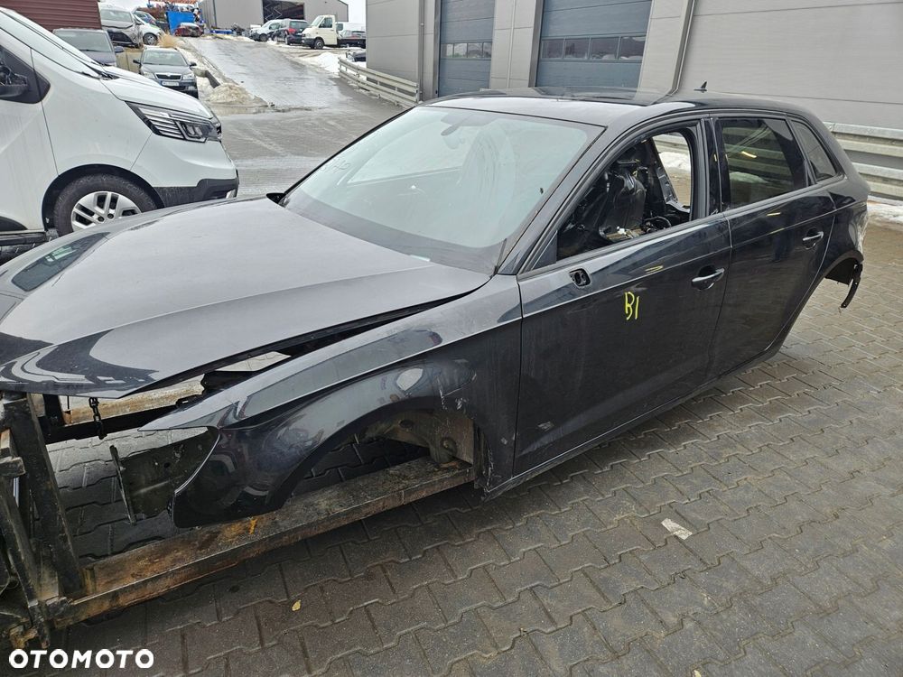 audi a3 8v 5d hb sportback 12-20 drzwi lewe lewy tył tylne kolor lz9y - 1