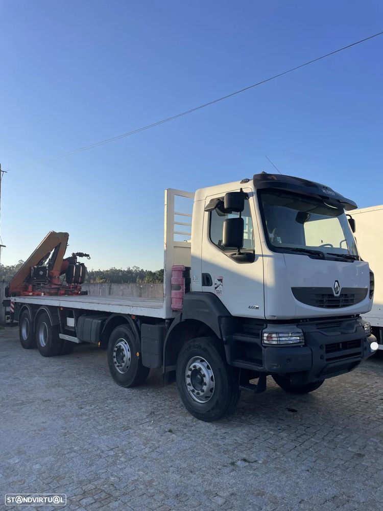 Renault Kerax 460 - Manual retarder - 8x4 C/ Grua