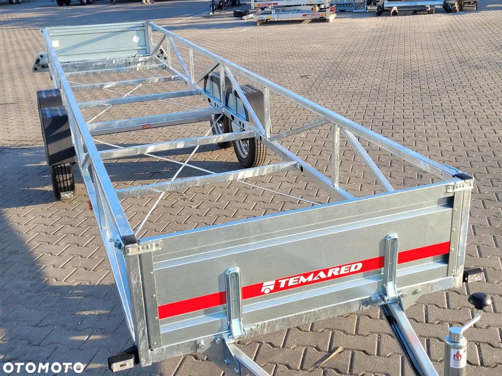 TEMARED DOSTAWA Przyczepa dłużycowa 606x122x40cm DMC 750kg na kategorię B - 3