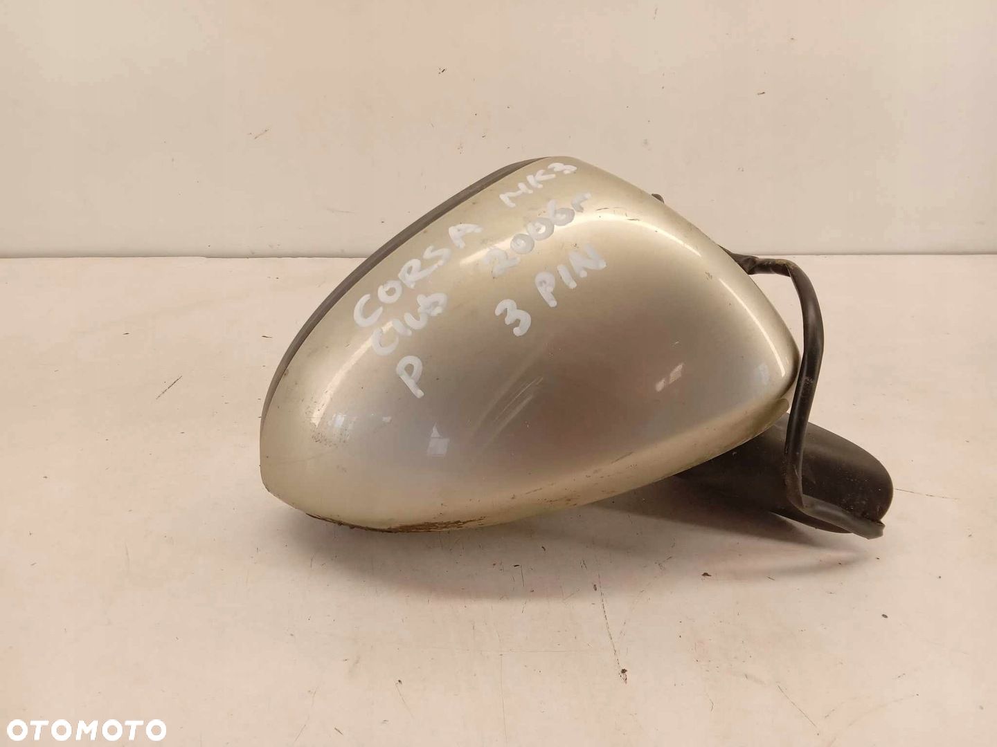 LUSTERKO DRZWI PRAWE OPEL CORSA D 06-11 3 PIN - 1