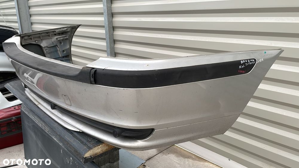 Zderzak Tył BMW E46 2001-2005 PDC Titan Silber - 2