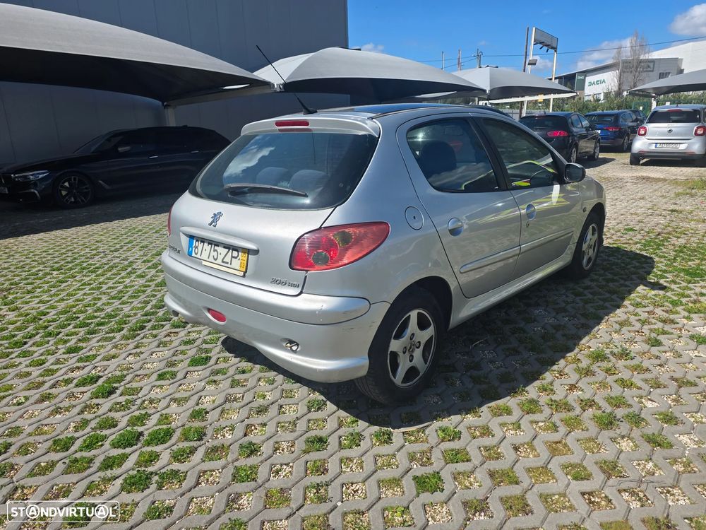 Peugeot 206 1.4 HDi Black & Silver - 4
