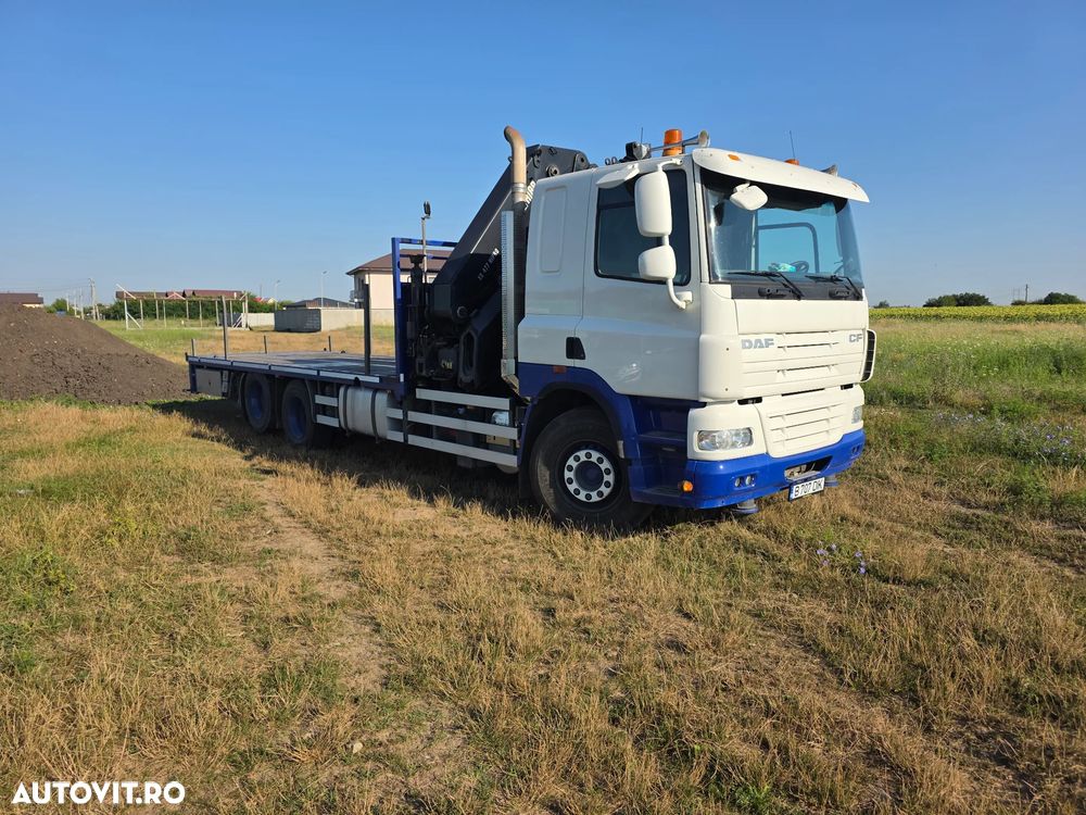 DAF Cf85  cu MACARA HIAB 477 XS - 28