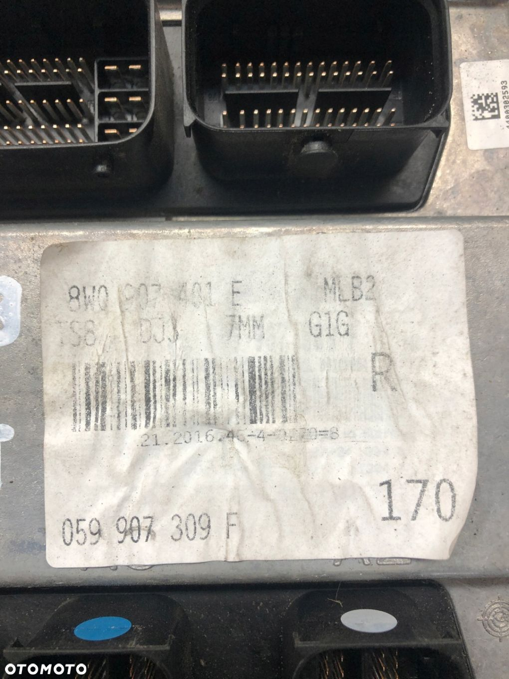 KOMPUTER STEROWNIK SILNIKA AUDI A4 B9 3.0 TDI AUTOMAT 059907309F 8W0907401E - 3