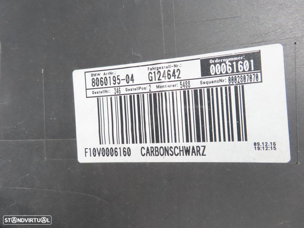 Parachoques M / 2ª FASE Frente Usado / Original BMW 5 (F10)/BMW 5 Touring (F11)... - 4
