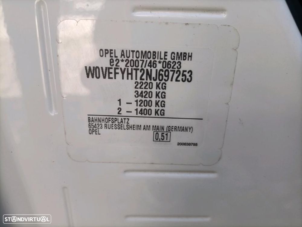 Opel COMBO LONGA C/ECRAN CX.6 VELOCIDADES - 13