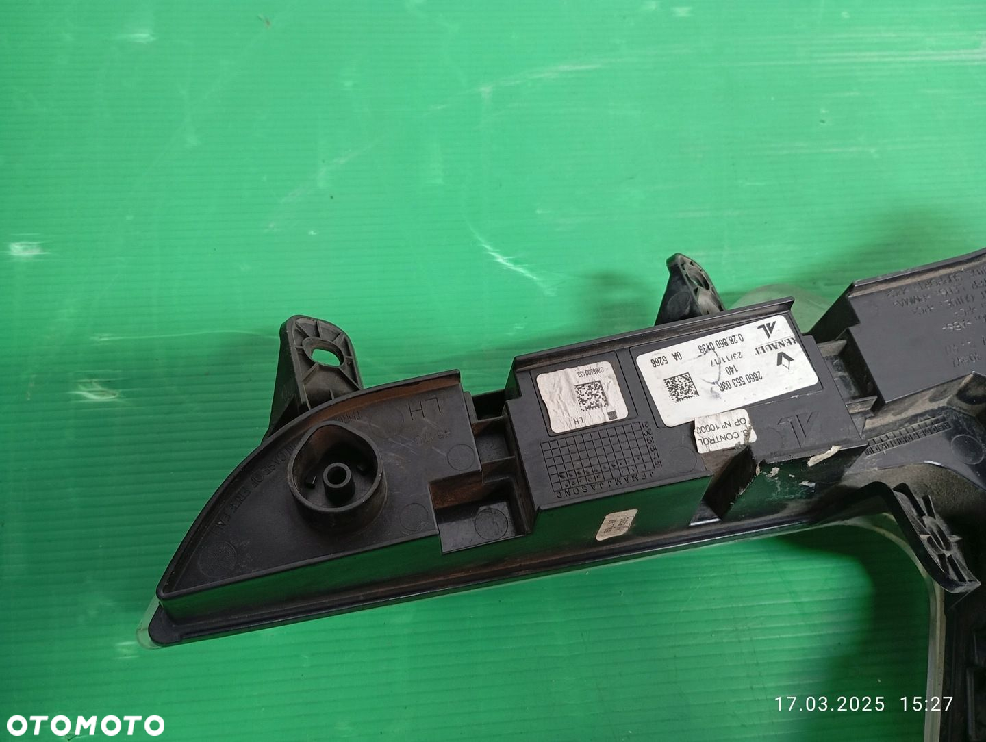 RENAULT CAPTUR LIFT 17- LAMPA LEWA LED DO JAZDY DZIENNEJ DRL 266055303R - 6
