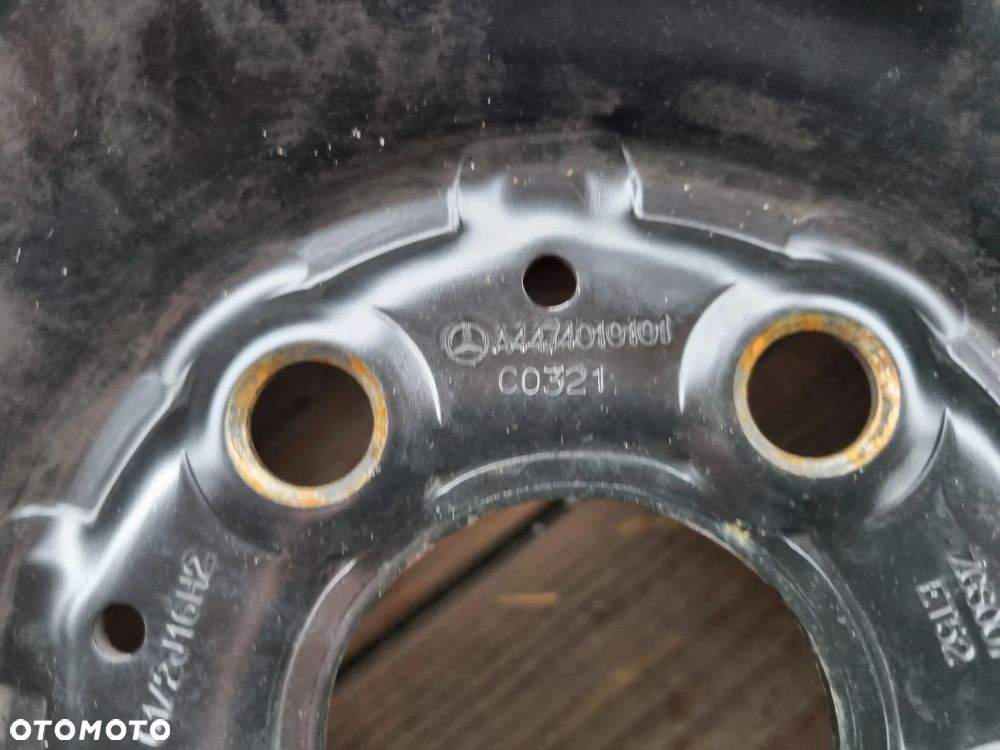 MERCEDES VITO III,viano,v-klasse felgi 6,5X16 ET52 5X112 4szt bdb stan - 7