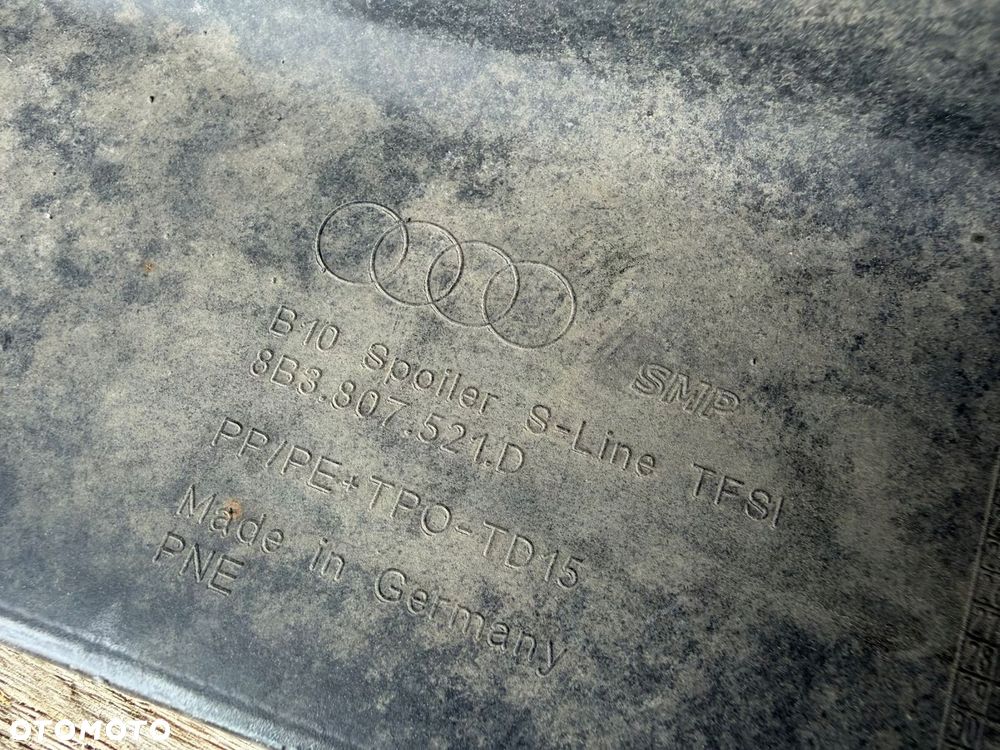 zderzak tył tylny audi a5 b10 8b3 2024- s-line 8b3807511 8b3807521d cały - 8