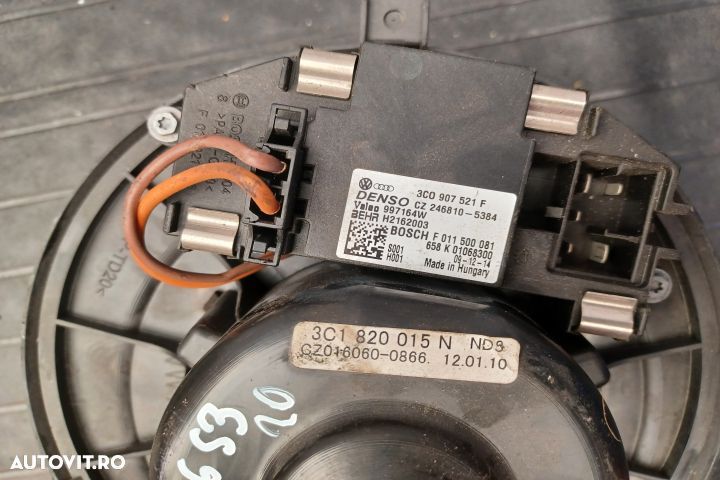 Ventilator aeroterma 3C1820015N 3C1820015N Volkswagen VW Passat B6 [2 - 4