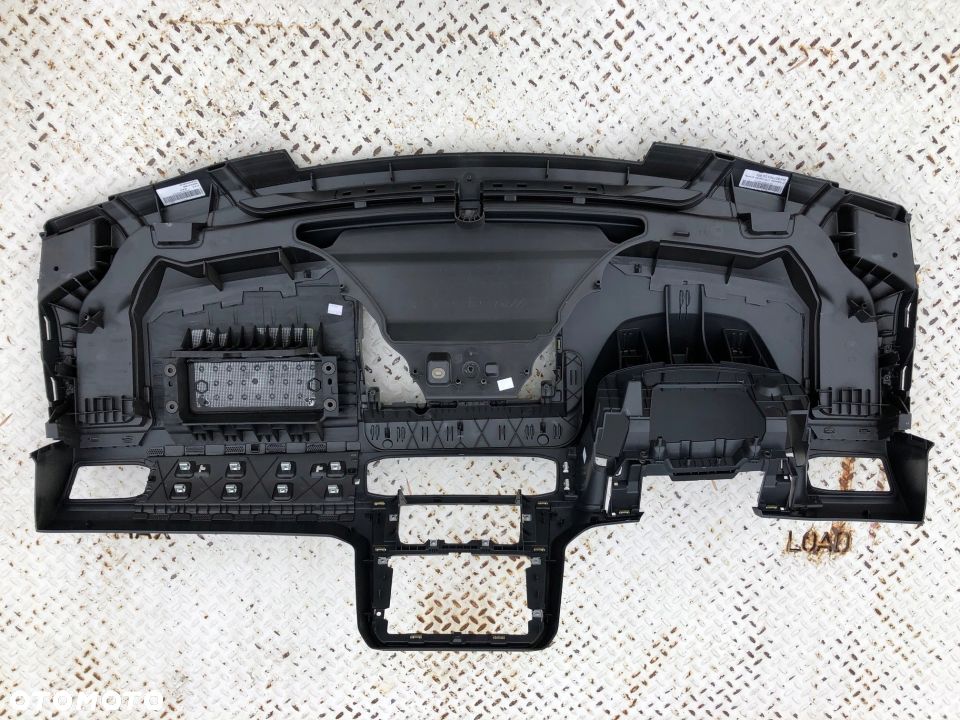 VW CADDY 4 IV 2K5 DESKA KONSOLA KOKPIT PULPIT PÓŁKA PARAPET AIR BAG PODUSZKI AIRBAG PASY PAS - 3