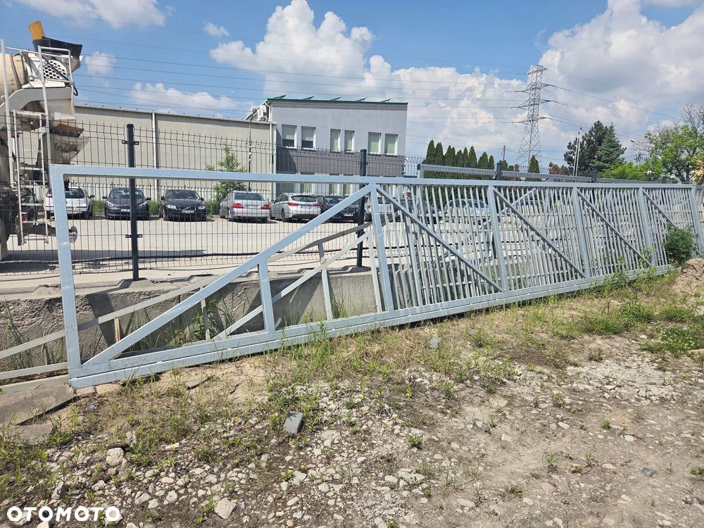 Brama stalowa 10 metrowe skrzydło przesuwne - 3