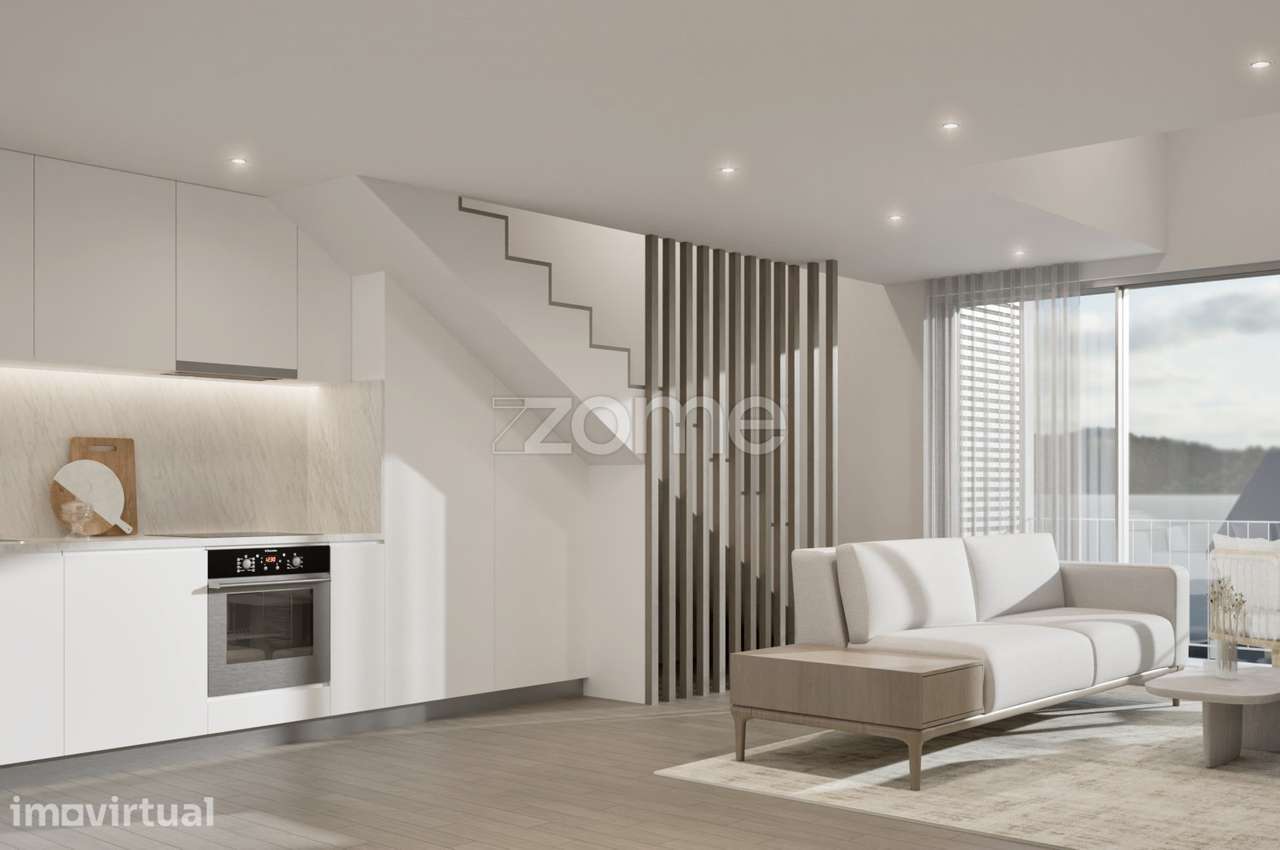 Penthouse T1 Duplex com Terraço e Varanda a Poente, a 5min do Porto - Grande imagem: 2/15