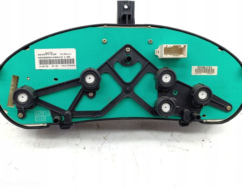 ZEGARY LICZNIK PEUGEOT 206 CC 1.6 16V 9645847280 - 4