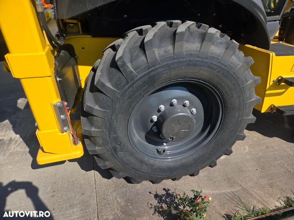 New Holland B115D, NOU, ROTI EGALE, 10t, FULL OPTION, motor 120CP, brat excv extensibil cu inst picon, cupa multifunctioinala 4x1, aer conditionat, masa operationala 10tone, cutie AUTOMATA POWERSHIFT, JOYSTICKURI, posibilitate leasing 5 ani-PROMOTIE 88.900 EUR - 27