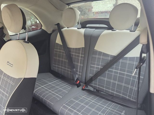 Fiat 500 1.2 Lounge S&S - 9