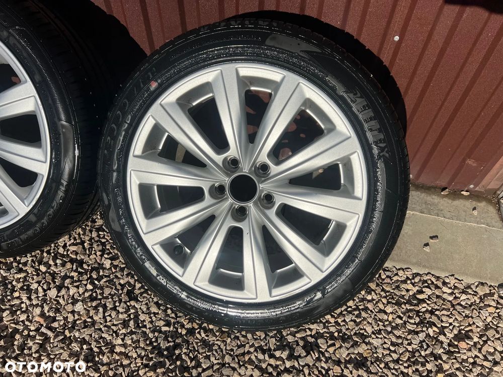 KOŁA FELGI ALUFELGI OPONY VW POLO 215 45 16 2023 rok ŁADNE OPONY 7mm - 2