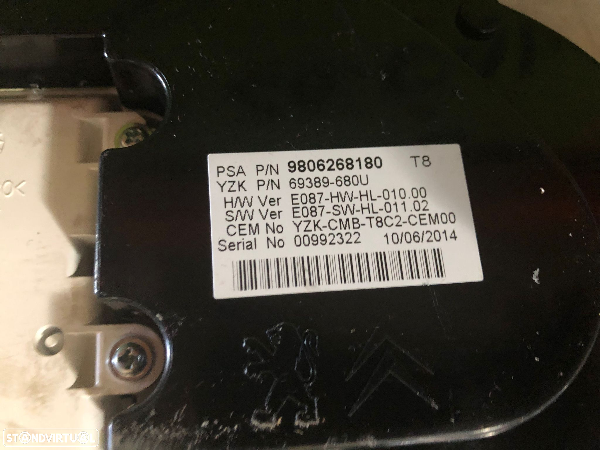 PEUGEOT 3008 / 5008 1.6HDI QUADRANTE - Q025 - 6