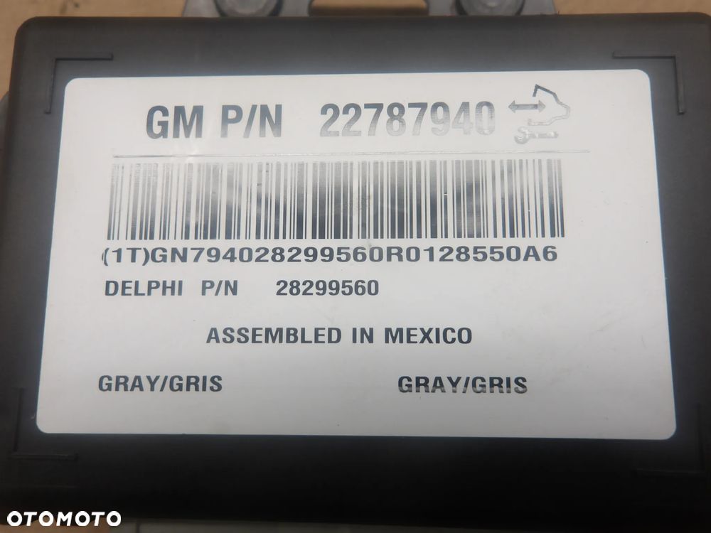 OPEL ANTARA 2.2D 06-10 MODUŁ KOMFORTU 22787940 - 6