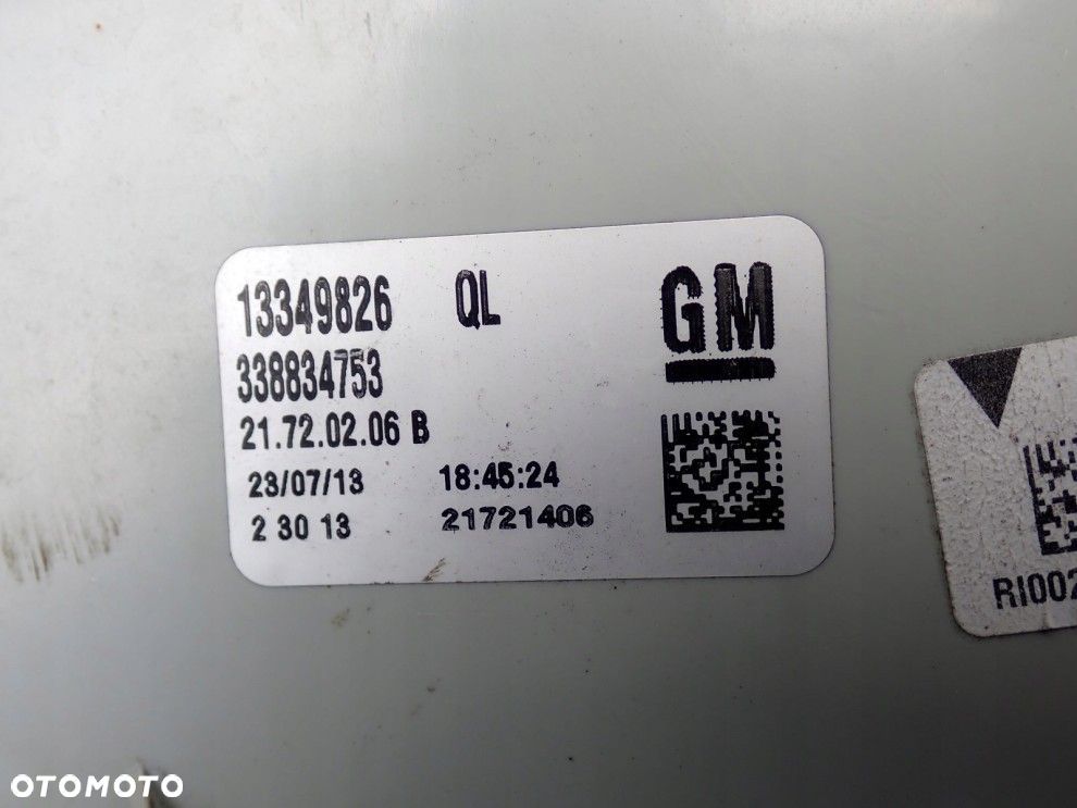 OPEL ZAFIRA B LIFT 08- PRAWA TYLNA LAMPA ORYGINAŁ 13349826 - 2